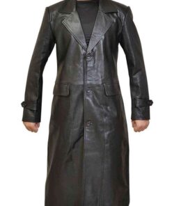 Superman Smallville Clark Kent Black Trench Coat