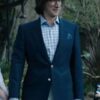House Of Gucci Maurizio Gucci Blue Blazer