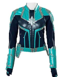 Captain Marvel Brie Larsons Green Jacket