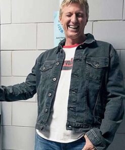 Cobra Kai Johnny Lawrence Black Denim Jacket