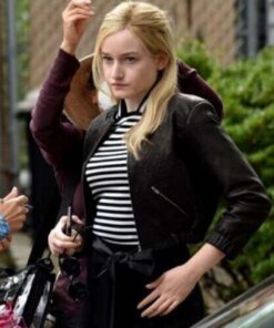 Inventing Anna 2022 Julia Garner Leather Jacket