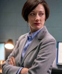 Alternative view of The Thing About Pam (2022) Leah Askey Grey Blazer