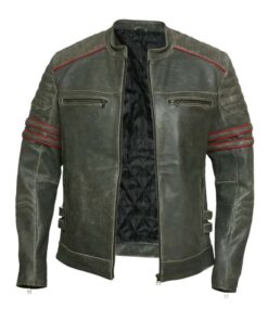 Ultimate Vintage Leather Motorcycle Jacket