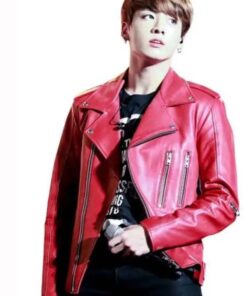 Joe Jungkook Red Jacket