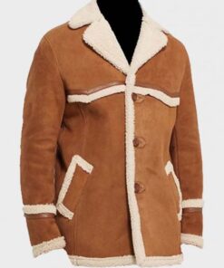 Kingsman Harry Hart Fur Jacket