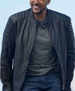 Agents of Shield Henry Simmons Black Leather Jacket