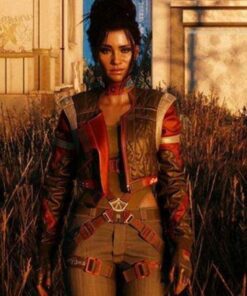Alternative view of Cyberpunk 2077 Panam Palmer Cosplay Jacket