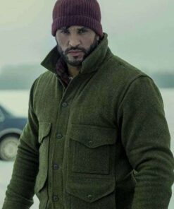 American Gods S03 Shadow Moon Green Jacket