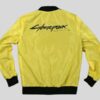 Cyberpunk 2077 Yellow Bomber Jacket