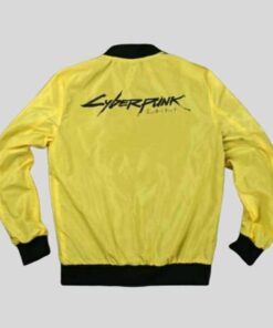 Cyberpunk 2077 Yellow Bomber Jacket