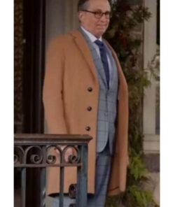 Christmas in Washington Arvid Brown Trench Coat