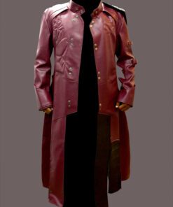 Guardians Of The Galaxy Star Lord Leather Coat