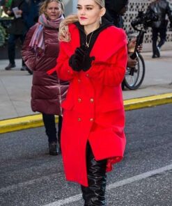 Meg Donnelly 100th Thanksgiving Day Coat