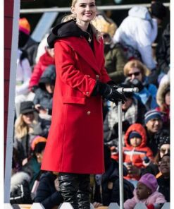 Alternative view of Meg Donnelly 100th Thanksgiving Day Coat