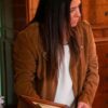 Better Things Season 05 Pamela Adlon Suede Jacket