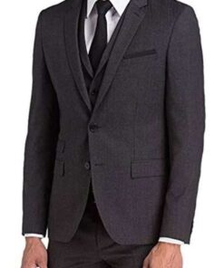 John Wick Grey 3 Pieces Suit