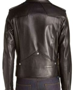 Alternative view of Josh Black Leather Moto Jacket