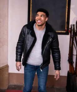 12 Dates of Christmas Chad Savage Leather Jacket