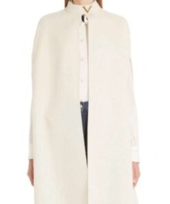 Alternative view of Younger Kelsey Peters White Cape Coat