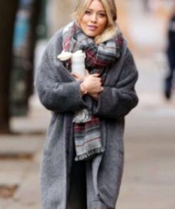 Younger Season 2 Kelsey Peters Grey Fur Coat