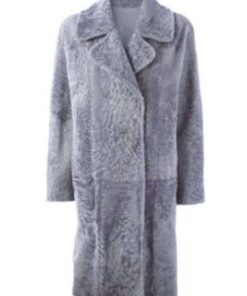 Alternative view of Younger Season 2 Kelsey Peters Grey Fur Coat