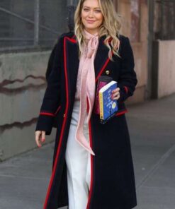Younger Hilary Duff Wool Coat