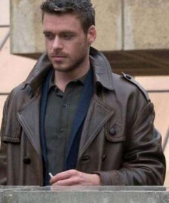 Alternative view of Eternals Ikaris Brown Leather Coat