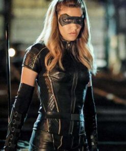 Alternative view of Arrow Season 6 Black Canary Jacket