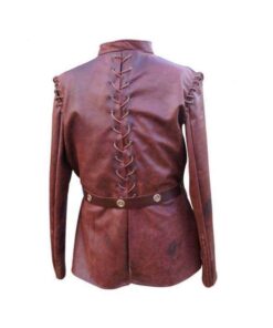 Alternative view of Game Of Thrones Jaime Lannister Maroon Jacket