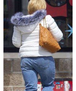 Alternative view of The Thing About Pam Renee Zellweger Puffer Jacket
