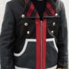 Men's Sora Kingdom Hearts Biker Leather Jacket