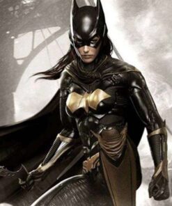 Alternative view of Batman Arkham Knight Batgirl Black Jacket