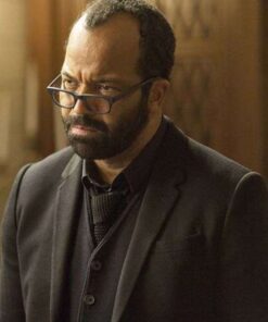 Alternative view of The Batman 2022 Jeffrey Wright Coat