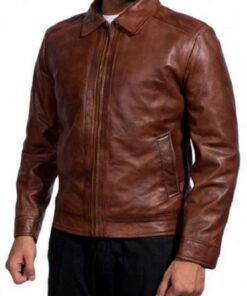 John Wick 2 Cassian Brown Leather Jacket