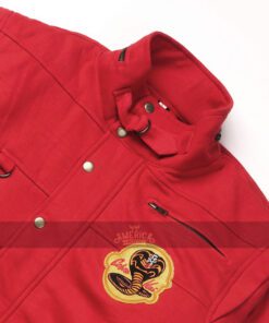 Johnny Lawrence Red Cobra Kai Jacket