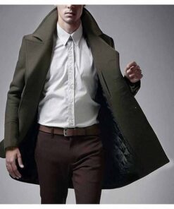 Justice League Arthur Curry Aquaman Gray Coat