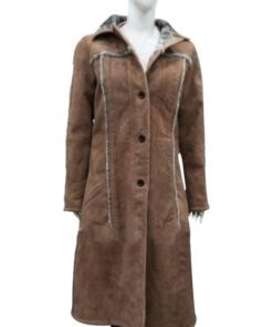 Yellowstone S02 Beth Dutton Brown Coat