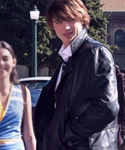 Alternative view of The Kissing Booth 2 Noah Flynn Black Jacket