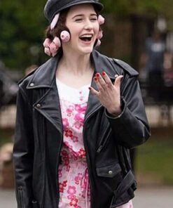 The Marvelous Mrs. Maisel Miriam Maisel Leather Jacket