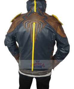 Mens Zane Borderlands Leather Green Jacket