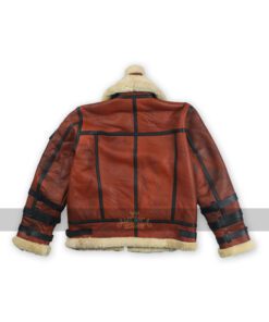 B6 Aviator Sheepskin Waxed Jacket
