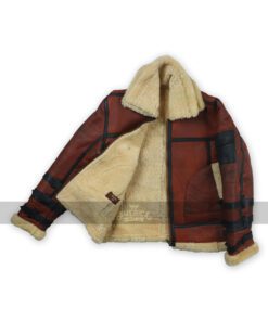 B6 Aviator Sheepskin Waxed Jacket