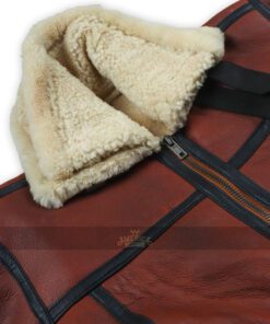 B6 Aviator Sheepskin Waxed Jacket