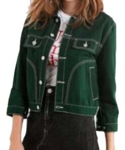 9-1-1 May Grant Green Jacket