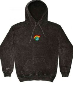 Alternative view of Buddha Ben Hoodie
