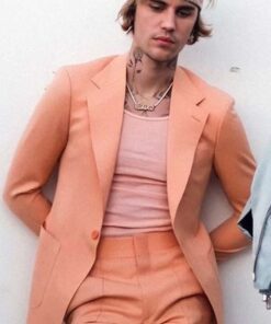 Justin Bieber Peaches Suit