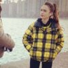 Emily In Paris Emily Cooper Yellow Plaid Jacket