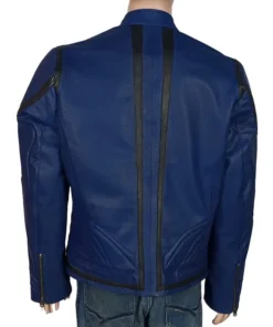 Blue-Superman-Leather-Jacket