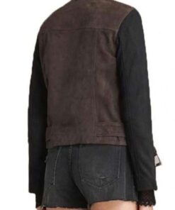 Alternative view of Arrow Katie Cassidy Suede Jacket