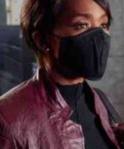 Alternative view of 9-1-1 Athena Grant Leather Jacket